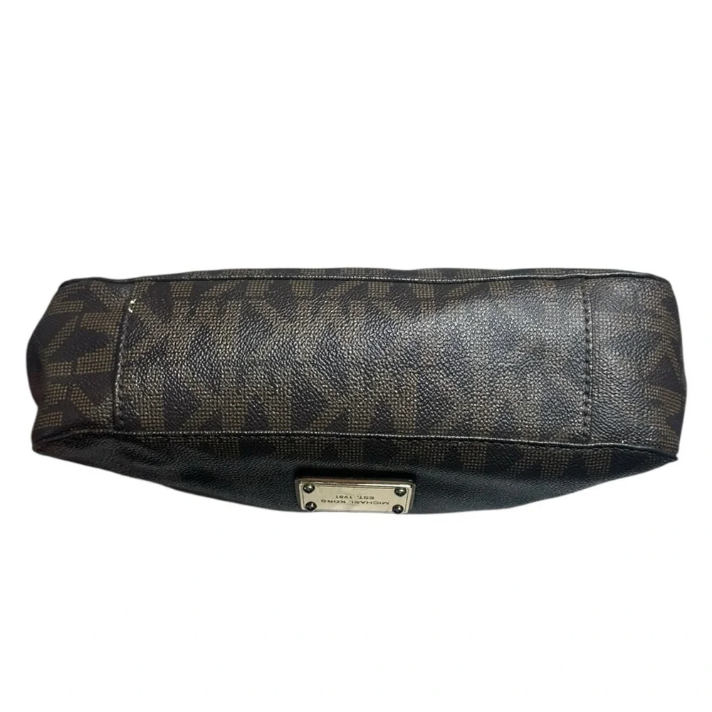 Michael Kors Logo Brown Crossbody Purse